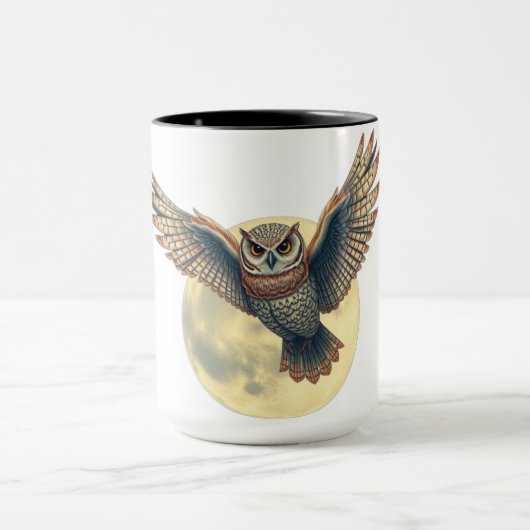 taza de búho マグカップ (中央)