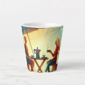 Taza de café カフェラテマグ (正面)