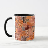 Taza de Cafe African Collage マグカップ (左)