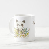 Taza de Café Baby Shower Panda コーヒーマグカップ (正面左)