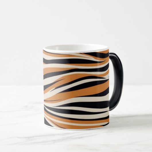 Taza de café clásica estilo de tigre モーフィングマグカップ (正面右)