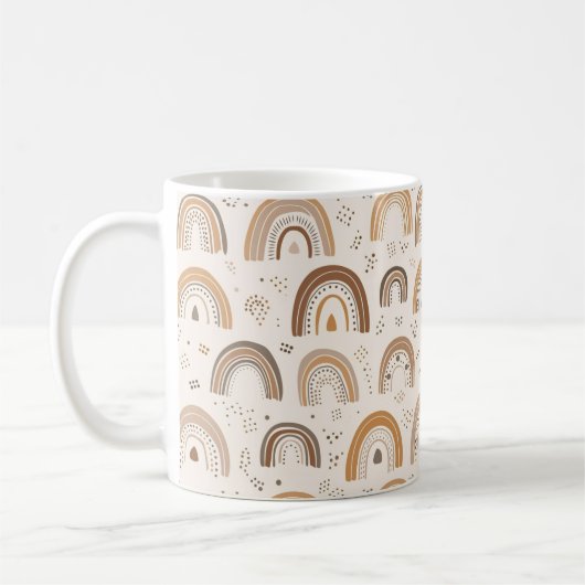 Taza de café con arcoíris  コーヒーマグカップ (左)