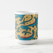  Taza de Café con Diseño de Lagartijas コーヒーマグカップ (中央)