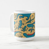  Taza de Café con Diseño de Lagartijas コーヒーマグカップ (正面左)