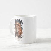 Taza de café con Diseño de León コーヒーマグカップ (正面左)
