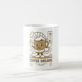 taza de cafe de estilo japones, coffi コーヒーマグカップ