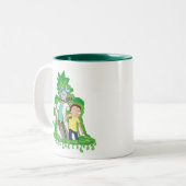 Taza de café - Diseño de Rick y Morty ツートーンマグカップ (正面左)