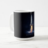 Taza De Café Escape Velocity Rocket Mug コーヒーマグカップ (正面左)