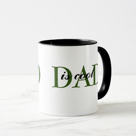 taza de cafe especial para papa マグカップ (正面右)