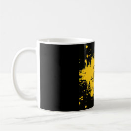 Taza de Cafe +Flow en negro コーヒーマグカップ