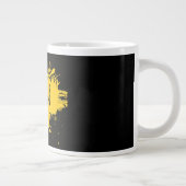 Taza de Cafe +Flow en negro ジャンボコーヒーマグカップ (右)