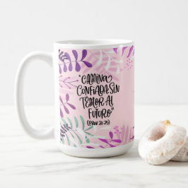 Taza de café frase en español proverbios 31 コーヒーマグカップ