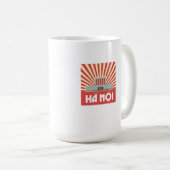 Taza de Café Hanói Vietnam - Mausoleo de HoChiMinh コーヒーマグカップ (正面右)