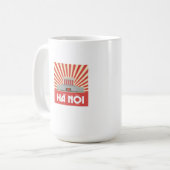 Taza de Café Hanói Vietnam - Mausoleo de HoChiMinh コーヒーマグカップ (正面左)
