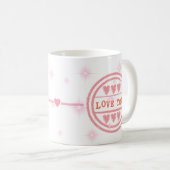 Taza de Café Happy Mother Day コーヒーマグカップ (正面右)