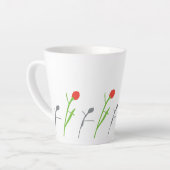 Taza de café latte カフェラテマグ (左アングル)