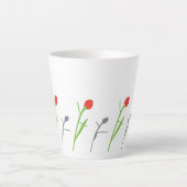 Taza de café latte カフェラテマグ (正面)