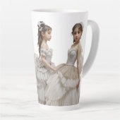 Taza de café latte カフェラテマグ (右アングル)