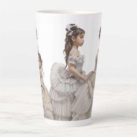 Taza de café latte カフェラテマグ (正面)