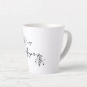 Taza de café latte カフェラテマグ (右アングル)