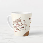 Taza de Café Latte カフェラテマグ (左アングル)