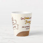 Taza de Café Latte カフェラテマグ (正面)