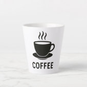 Taza de café latte カフェラテマグ (正面)