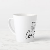 Taza de café latte カフェラテマグ (左アングル)