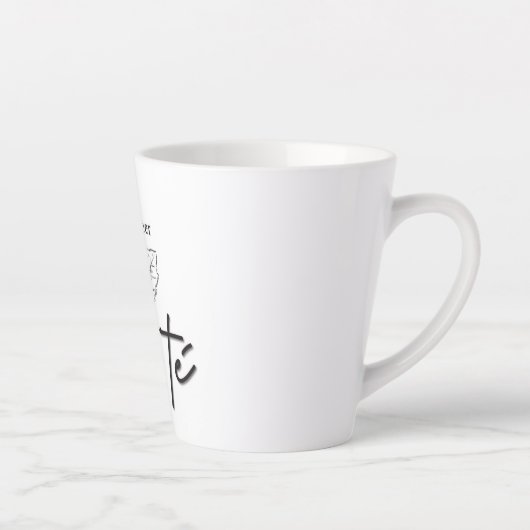 Taza de café latte カフェラテマグ (右)