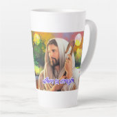 taza de café latte カフェラテマグ (右アングル)