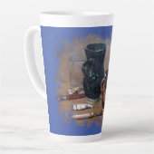 Taza De Café Latte Bodegón カフェラテマグ (左アングル)