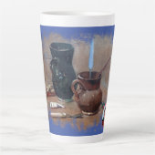Taza De Café Latte Bodegón カフェラテマグ (正面)