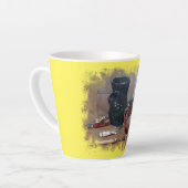 Taza De Café Latte Bodegón カフェラテマグ (左アングル)