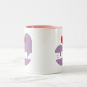 Taza de café Loves Jelena ツートーンマグカップ (中央)