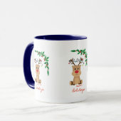 Taza de café navideña マグカップ (正面左)