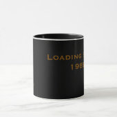Taza de Café Negra 'Loading Since 1989' マグカップ (中央)