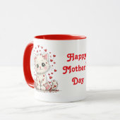 Taza de café para mamá マグカップ (正面左)