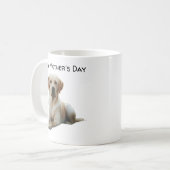 Taza de café personalizable Happy Mother's Day  コーヒーマグカップ (正面左)