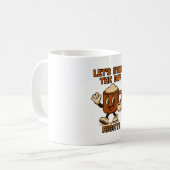 taza de café retro de caffi コーヒーマグカップ (正面左)