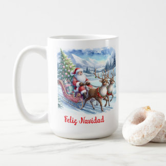 Taza de Café Santa Claus コーヒーマグカップ