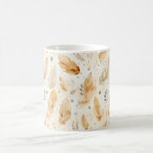 Taza de café - taza con flores  コーヒーマグカップ (中央)