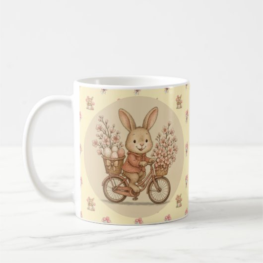 Taza De Café Taza Happy Easter para café コーヒーマグカップ (左)