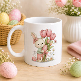 Taza De Café Taza Happy Easter para café コーヒーマグカップ