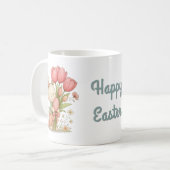 Taza De Café Taza Happy Easter para café コーヒーマグカップ (正面左)