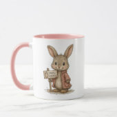 Taza De Café Taza Happy Easter para café マグカップ (左)