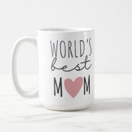 Taza De Café World's Best MOM Custon コーヒーマグカップ