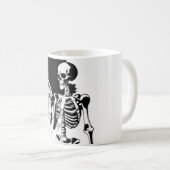 Taza de Calavera コーヒーマグカップ (正面右)