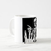 Taza de Calavera コーヒーマグカップ (正面左)
