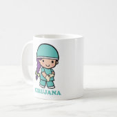 Taza de cirujana コーヒーマグカップ (正面左)
