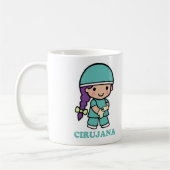 Taza de cirujana コーヒーマグカップ (左)